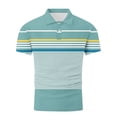 thumbnail image 5 of Abomasnow Men's Golf Shirts Short Sleeve Quick Dry Performance Shirts Moisture Wicking Casual Print Collared Tops M-3XL, 5 of 5