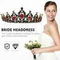 thumbnail image 5 of Masteelf Vintage Rhinestone Wedding Hairpiece Bridal Headdress Jewelry Accessory for Brides and Special Events, 5 of 8