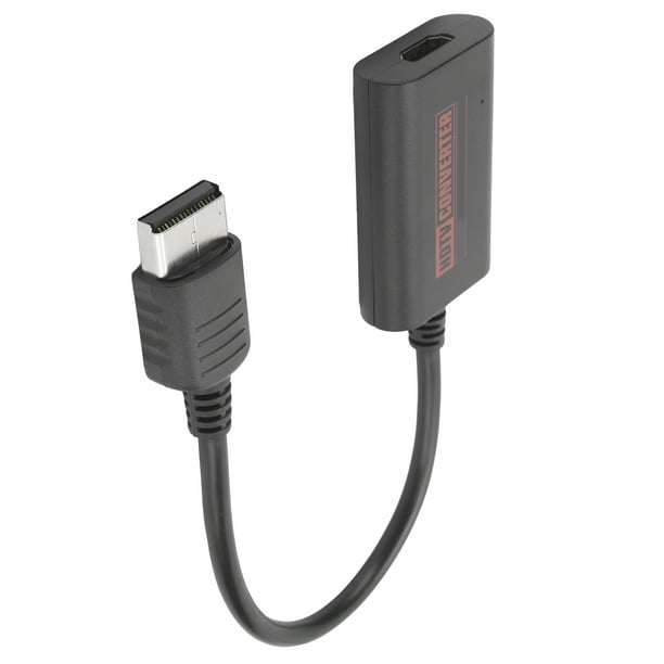 Adaptador de vídeo HDMI, convertidor de vídeo HDMI Adaptador HDMI alto para convertidor de vídeo Dreamcast HDMI diseñado para el futuro