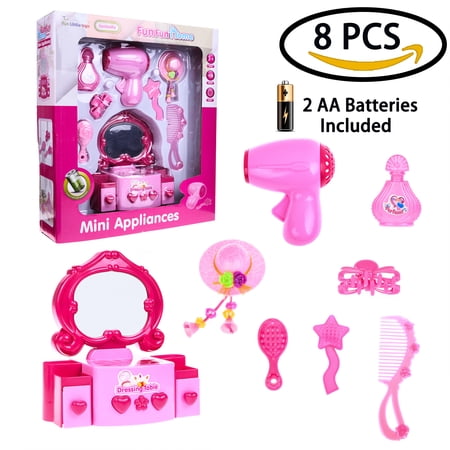 Amazon Com Beverly Hills Kids Pretend Play Makeup Cosmetic Kit With