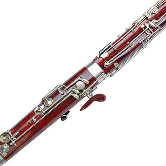 DECOMELODY 1Pcs Red Bassoon Hand Holder Stable Grip for Bassoon 2.83X1.65X0.79in