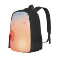 thumbnail image 1 of Balery The Sunset of Dandelion Mochila para hombre y mujer - Tela Oxford 600D resistente - Gran capacidad, resistente al agua, ideal para la escuela, viajes y senderismo, 1 of 6