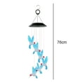 thumbnail image 2 of Solar Wind Chimes, LED Solar Powered Wind Chimes Lamp Color Changing Waterproof Garden Chimes, 2 of 5