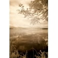 thumbnail image 2 of Nagler, Monte 23x32 Black Ornate Wood Framed with Double Matting Museum Art Print Titled - Peaceful Morning II, 2 of 4