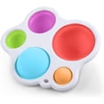 thumbnail image 3 of Fidget Dimple Toy Stress Relief Anti-Anxiety Autism Hand Toy for Kids Aduts, Easy to Use and Carry, Soft Silicone Colorful Decompression Toy, Sensory Fidget Dimple Simple Push Pop Bubble Toy (#K), 3 of 8