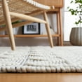 thumbnail image 4 of SAFAVIEH Vermont Wichita Aztec Area Rug, Ivory/Blue, 6' x 6' Round, 4 of 8