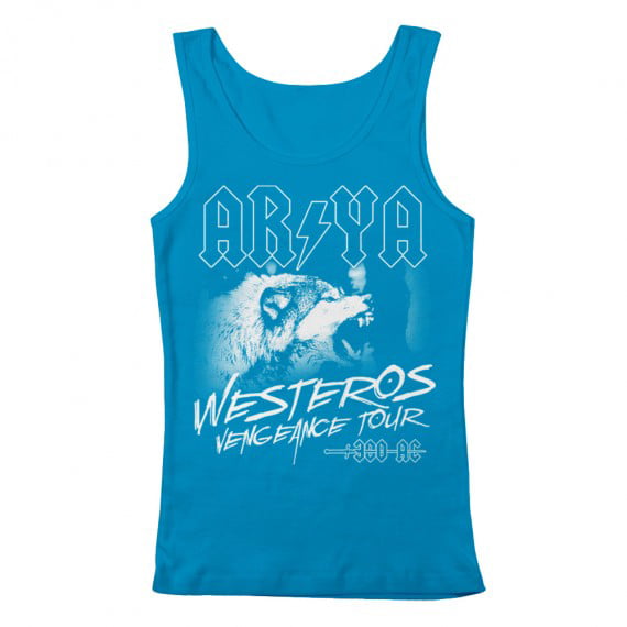 GEEK TEEZ Arya Westeros Vengeance Tour Youth Girls T-Shirt