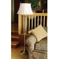 thumbnail image 2 of house of troy n601-ptr newport collection portable floor lamp with off-white softback shade, 57-1/2", pewter, 2 of 3
