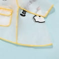 thumbnail image 4 of Odeerbi Rain Coats Kids Rain Jacket Waterproof Children Transparent Cute Printed Wearable Lightweight M, 4 of 9