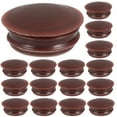 thumbnail image 6 of UPOUART 100Pcs Brown Plastic Decorative Button Hole Caps for Furniture Accessories and Outdoor Equipment, 6 of 8