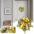 thumbnail image 5 of Mnhhatv Summer & Spring Flower Wreath - Colorful Outdoor Party Decoration, Welcome Sign for Front Door, Wedding or Holiday Decor, Lifelike Appearance, Durable, Suitable for Indoor & Outdoor Use, 5 of 9