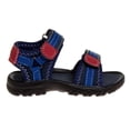thumbnail image 3 of Beverly Hills Boys Open Toe Sport Sandals (Toddler Sizes), Navy Red, 8, 3 of 7