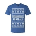 thumbnail image 2 of Wild Bobby City of Indianapolis IND American Football Fantasy Fan Sports Men Premium Tri Blend T-Shirt, Vintage Royal, XX-Large, 2 of 6