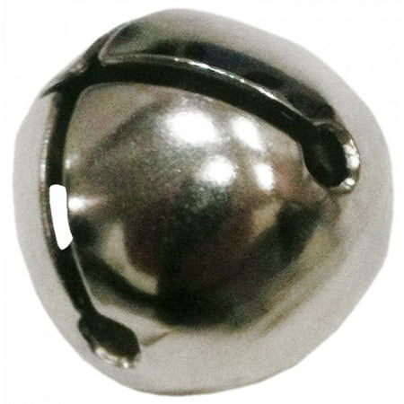 Wallace Sleigh Bell Silverplate - 3/4 inch Silver Sleigh Bell Adult Decoration