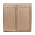 thumbnail image 2 of RTA Cabinets USA Raw Maple 2 Door Wall Cabinet | 33"Wx36"Hx12"D, 2 of 4