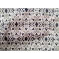 thumbnail image 4 of oneOone Organic Cotton Voile Fabric Triangle Ikat Decor Fabric Printed BTY 42 Inch Wide, 4 of 4
