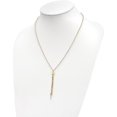 thumbnail image 3 of 14k Yellow Gold Polished Adjustable Necklace - 20"- Made In Italy - 2.6gm Chain, 3 of 7