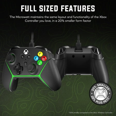 Surge Gaming - Surge Livewire Microwatt Junior Controller - Black