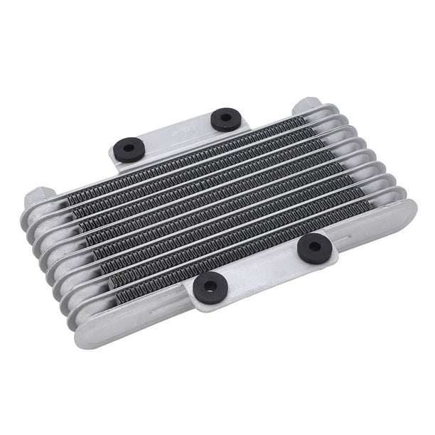Radiador de Aceite de Motocicleta, Enfriador de Aceite de Motor de Motocicleta Enfriamiento RÁPIDO 125ML 8 FILAS DE ALTA DUREZA PARA GY6 125CC-250CC ATV DE MOTOCROSS
