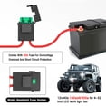 thumbnail image 5 of 300W Universal LED Light Bar Wiring Harness Kit 16AWG with 12V 40A Relay On Off Switch for Off Road Truck SUV ATV UTV Boat, 5 of 7