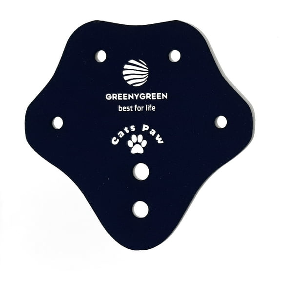 Greeny Green Cat's Paw Relieve Wrist Pain, Carpal Tunnel - Strength in Fingers, Wrists, and Arms - Finger Exerciser - Navy