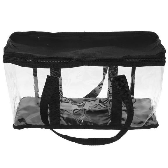 NICERIO Clear Tote Bag Transparent Oxford PVC Large Capacity Storage Organizer Nicerio