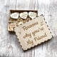 thumbnail image 2 of Regalo único de amistad, caja de regalo de madera personalizada con corazones de madera grabados, caja de madera de amistad, regalo para mejor amigo, 2 of 8