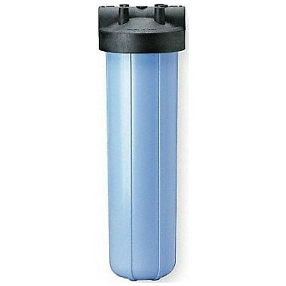 Pentair/Pentek Filter Housing,23" H,7 3/8" Dia,Blue 150467-75