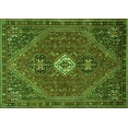 thumbnail image 1 of Ahgly Company Machine Washable Indoor Rectangle Persian Green Traditional Area Rugs, 7' x 9', 1 of 1