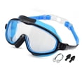 thumbnail image 2 of Gafas Natación para Con Tapones La Oreja Clip Nariz (camuflaje) Azul, 2 of 9