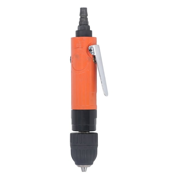 Pneumatic Drill, Air Drill 90 PSIG Maximum Ergonomic Design 1/4in Inlet Wide Application  For Crafting