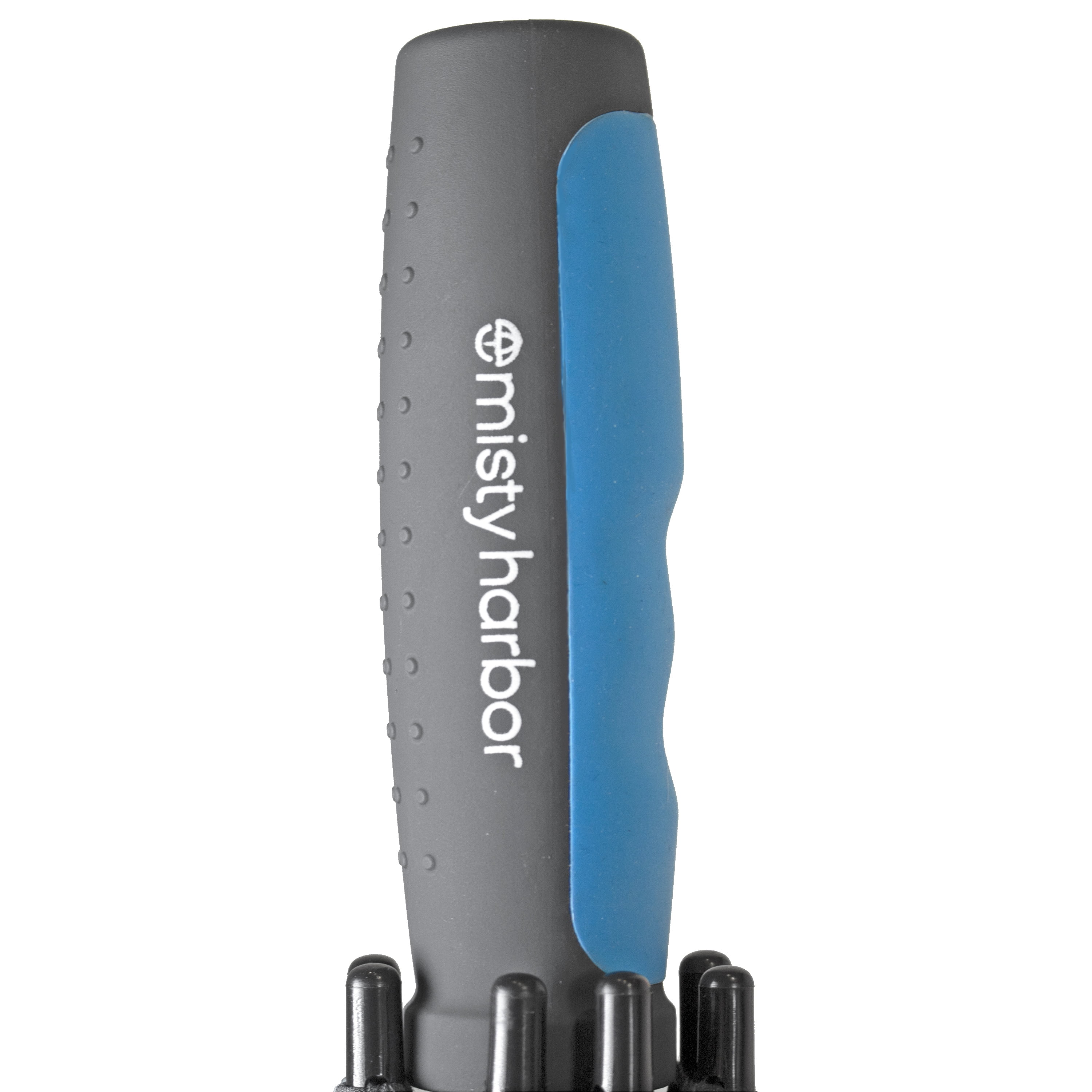 Misty Harbor 72 Inch Golf Umbrella, Blue and Grey