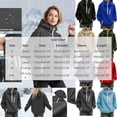 thumbnail image 3 of Women Half Zip Hooded Rain Jacket, Lightweight Windproof Water Resistant Anorak Coat with Drawstring Hem Cuffs, Casual Outdoor Rain Outerwear for Daily Walking Travel(Beige,L), 3 of 5