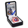 thumbnail image 5 of 2016 Fiji 2 oz Silver Domed "Captain America" Shield (Damaged), 5 of 8
