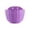 PURPLE, variant on Wall & Railing Hanging Planters with S Hooks – Half Round Plastic Plant Holders for Fence, Balcony or Rails