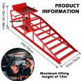 thumbnail image 5 of Datingday 2PCS Auto Car Truck Service Ramps Lifts,13200lbs Heavy Duty Hydraulic Car Ramps Lift for Car Repair, 5 of 5