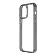 thumbnail image 6 of Allytech Case for Apple iPhone 14 6.1 inch (2022),Hard PC Back+Flexible TPU Frame Dual Layer Shockproof Clear Crystal Transparent Glitter Anti-Yellowing Ultra Thin Phone Case,Gray, 6 of 10