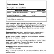 Swanson Sugar-Free Chewable Vitamin C Cherry 60 Chewable Tablets