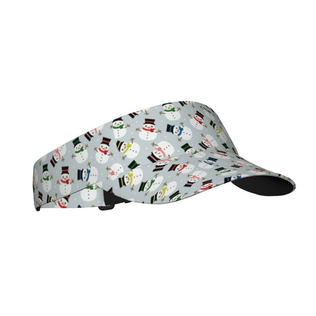 Balery Colorful Hat Snowman Gorra deportiva con visera ajustable para mujer y hombre (talla única)
