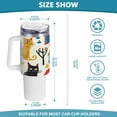 thumbnail image 3 of Cat Around Houses 40 oz Tumbler with Handle Insulated&nbsp;Travel Mug&nbsp;Lid Straw Leak Proof Steel Vacuum Water Bottles Glasses Fits in Car Cup Holder, 3 of 7