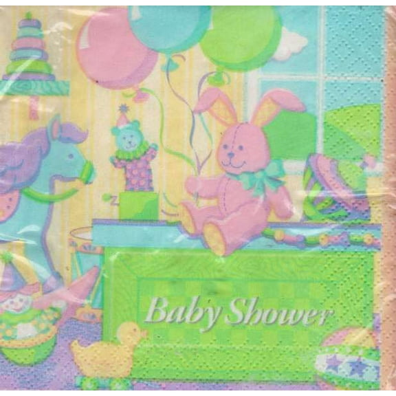 Baby Shower 'Nursery Toys' Small Napkins (16ct)
