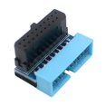 thumbnail image 1 of Adaptador ABS Metal Conector portátil Adaptador hembra para placa base (Azul A), 1 of 5