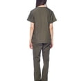 thumbnail image 2 of DAGACCI Medical Uniform V-Neck Classic Fit Scrub Set, Unisex, XL, 2 of 5