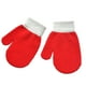 thumbnail image 1 of Manoplas para niños Minnieouse 1 par estilo Simple invierno suaves guantes mitones Rojo brillante, 1 of 6