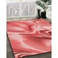 thumbnail image 2 of Ahgly Company Indoor Rectangle Patterned Light Coral Pink Area Rugs, 2' x 4', 2 of 6