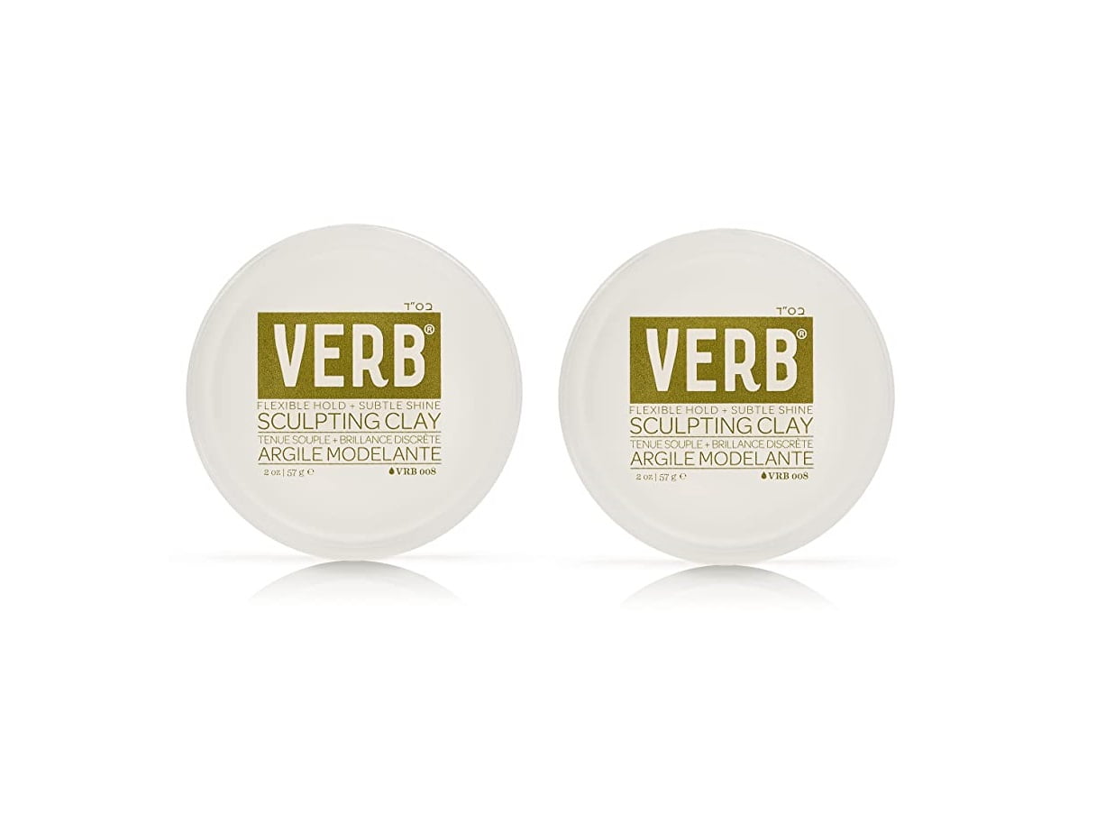 Verb Sculpting Clay Flexible Hold and Subtle Shine Texturizing Pomade