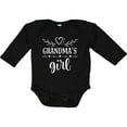 thumbnail image 3 of Inktastic Grandma Girl for Granddaughter Girls Long Sleeve Baby Bodysuit, 3 of 5