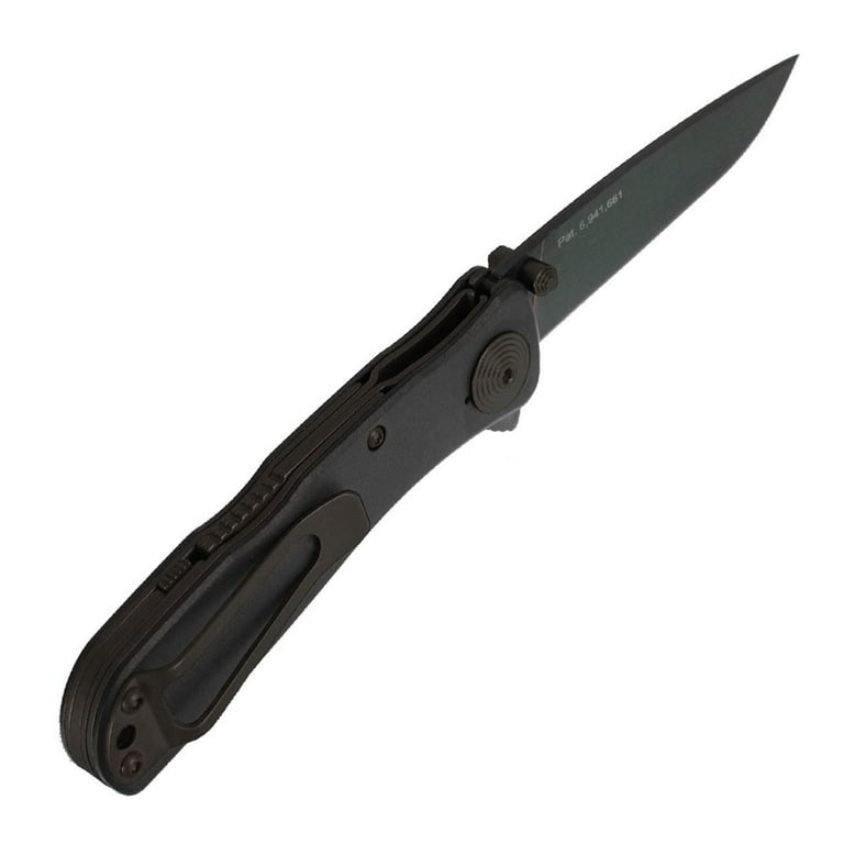 SOG Black Twitch II Folding Knife - Walmart.com
