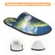 thumbnail image 3 of Balery Fantasy Treehouse Planet Scene Pantuflas de Casa de Felpa Silenciosas con Diseño Estampado, Zapatillas Cómodas Antideslizantes de Algodón para Interior-Large, 3 of 8