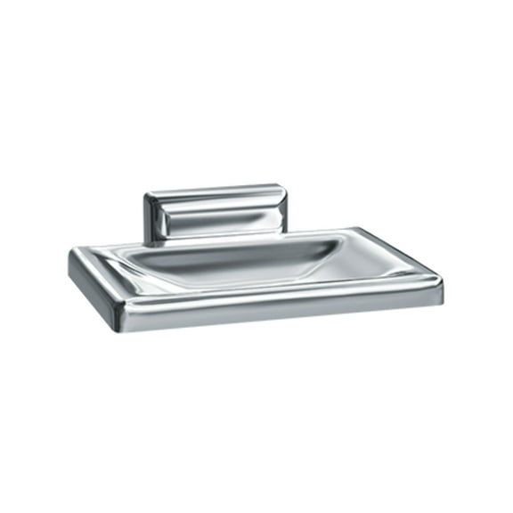 ASI-0721-Z - Soap Dish - Chrome Plated Zamak - Surface Mounted